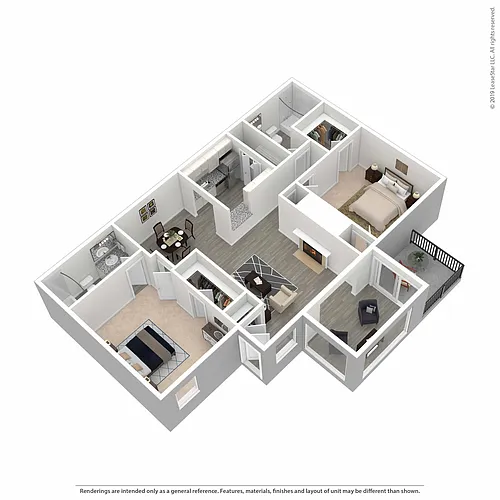 Floor plan Chattahooche