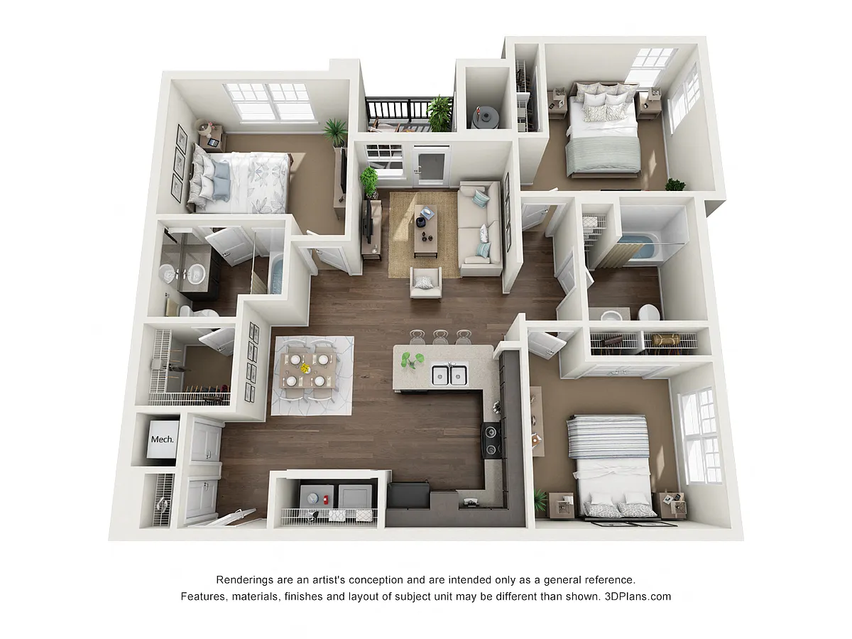 Floor plan C1