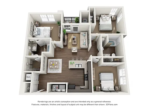 Floor plan C1