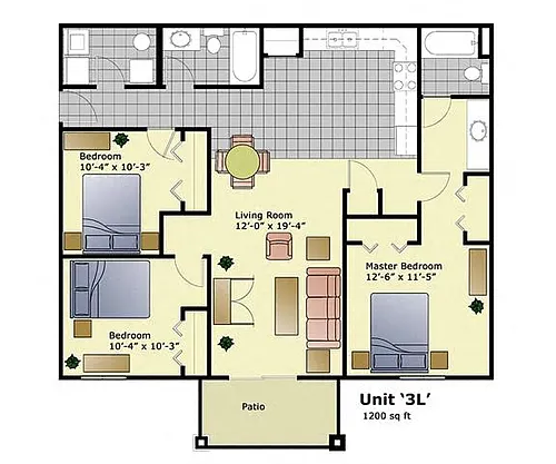 Floor plan 3L