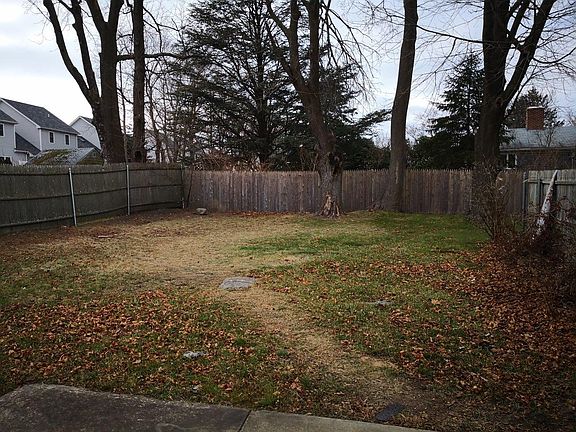 Fenced yard and garden