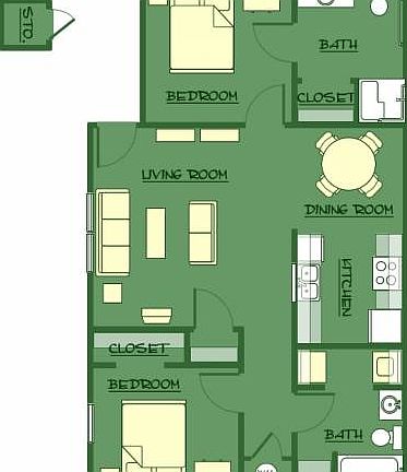 floorplan 2bd