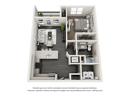 Floor plan Grinstead