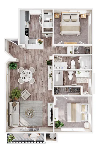 Floor plan Andalusian