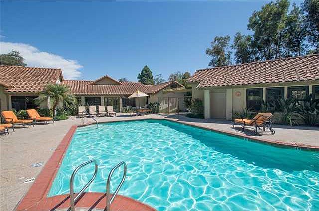 Large pool in the complex next to the clubhouse, which can be rented for private parties!