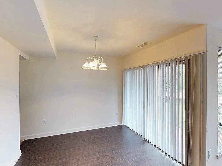 Ample natural light in a spacious living area