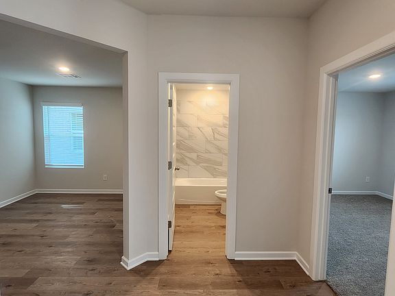 Left: office; right: bedroom