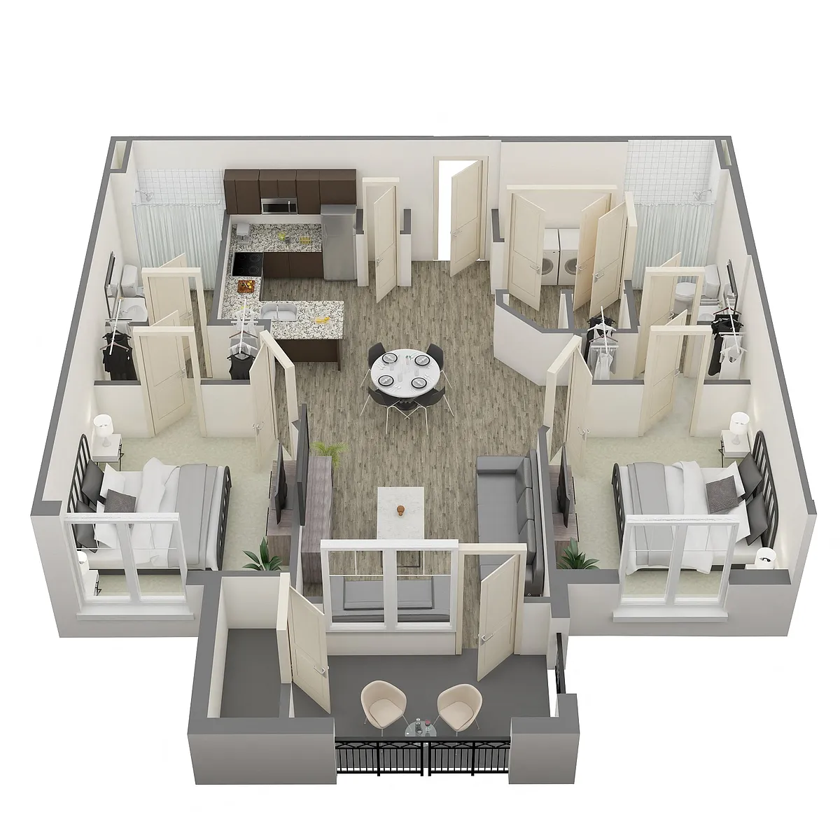 Floor plan Pebblebrook