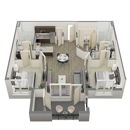 Floor plan Pebblebrook