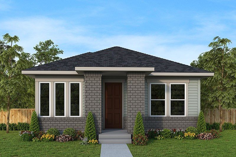 Belville Plan, Parkland Row 42' Homesites, Cypress, TX 77433 Zillow