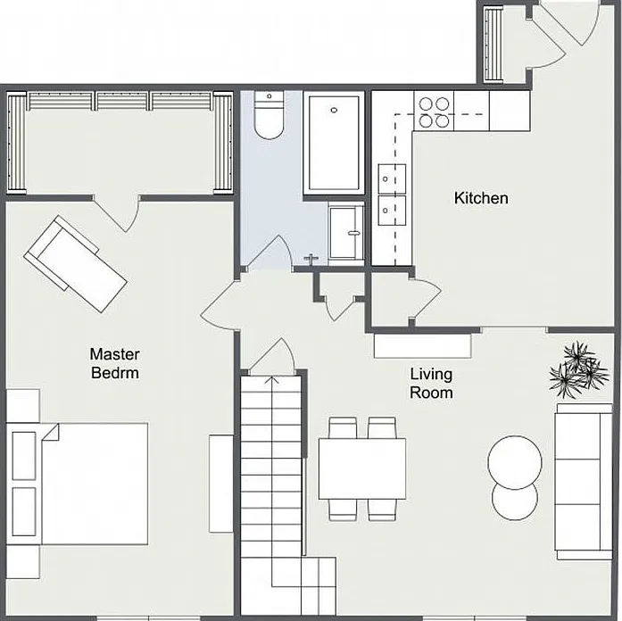 3 bed, 2.0 bath, 1400 sqft, $1,850 — Photo 2