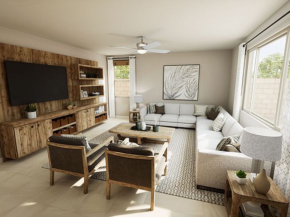 Plan 4505 Open Concept Virtual Rendering