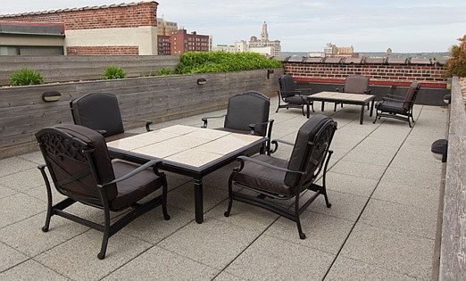 Rooftop at adjacent bldg