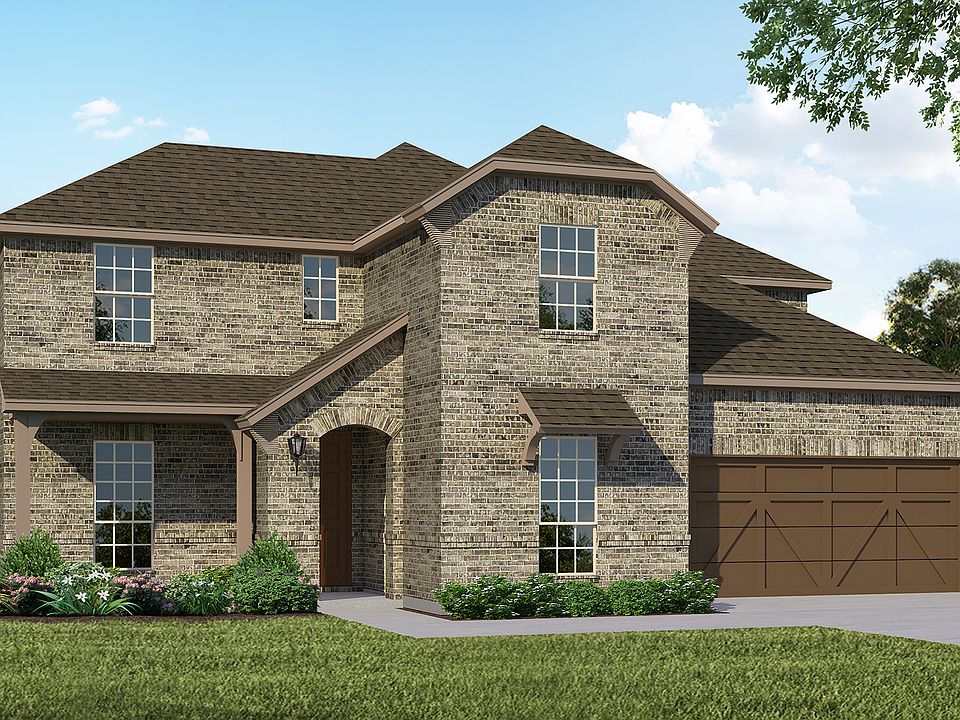 Plan 1689 Elevation B by American Legend Homes