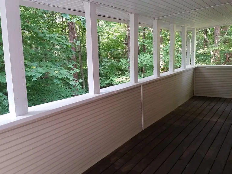 Rear deck
