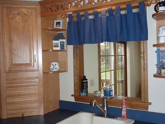Kitchen Window overlooking family room