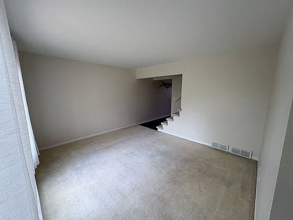 Living room-View from front door foyer.
