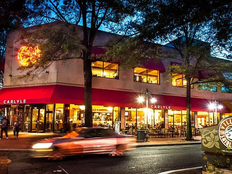 Shirlington is close by. A few minute drive or a 15 minute walk.