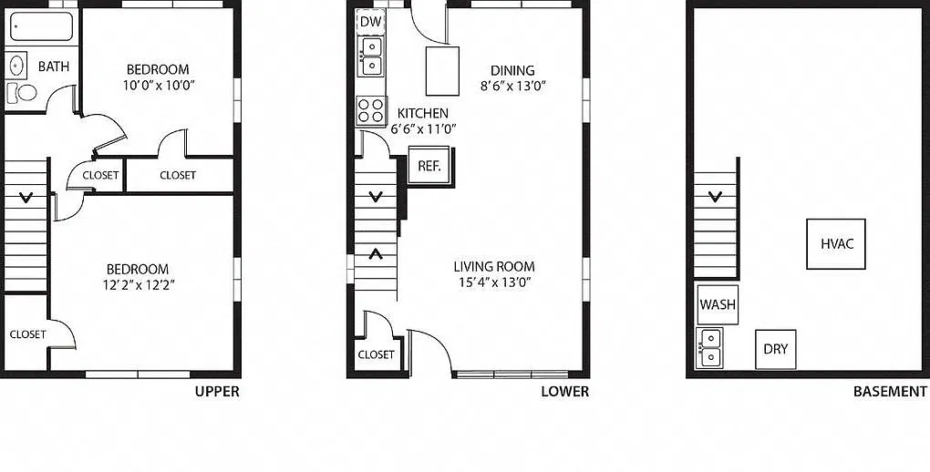 Floor plan Energy Townhome