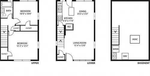 Floor plan Energy Townhome