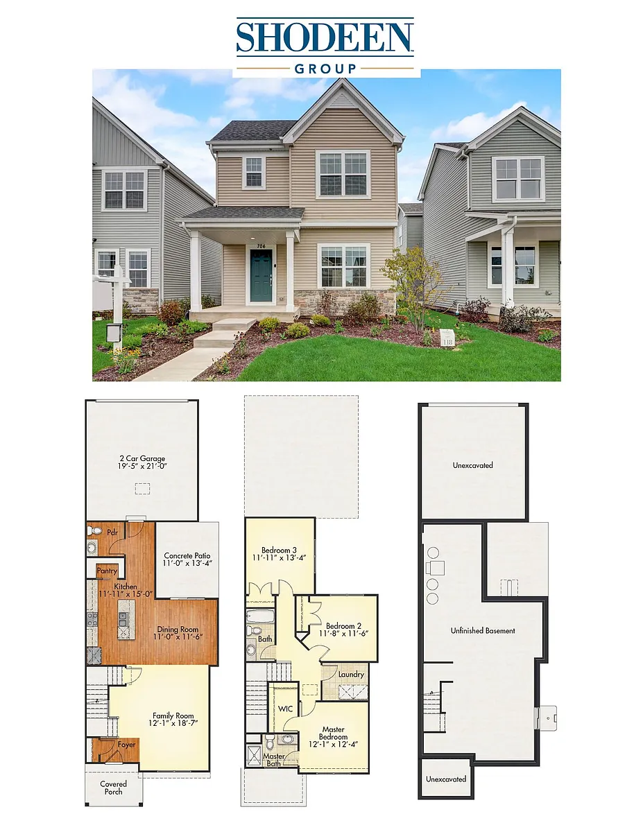 Floor plan Alexander- 706 Station BLVD