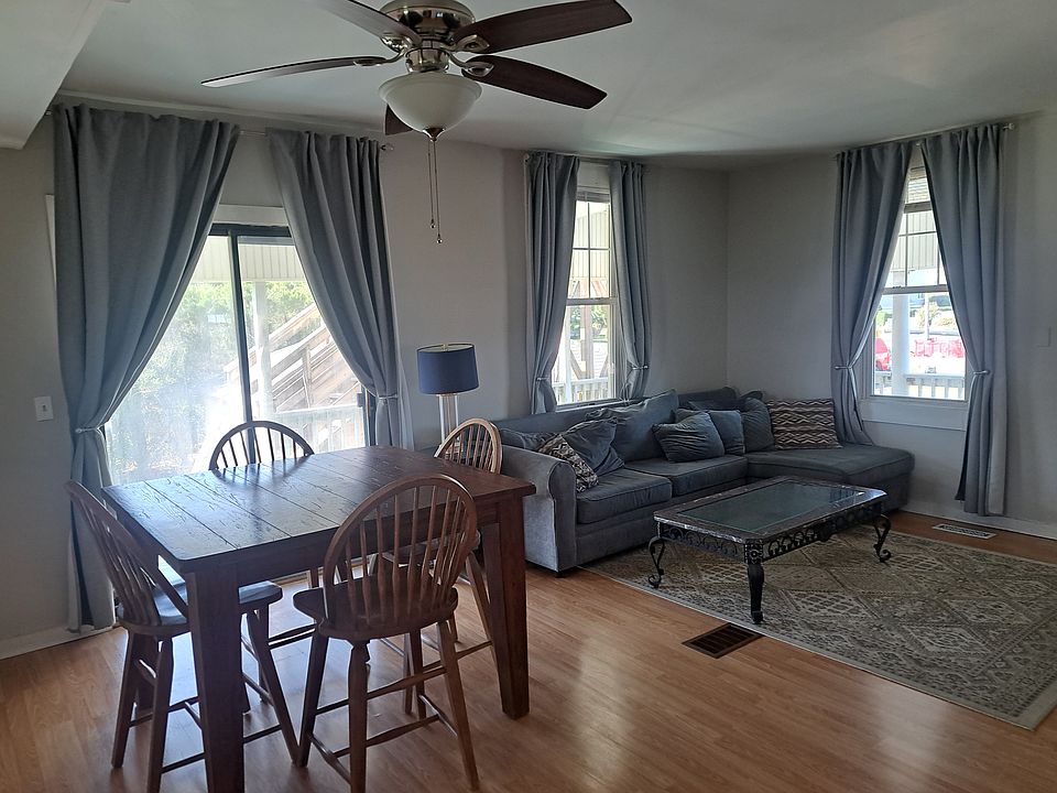 Large living room dining area