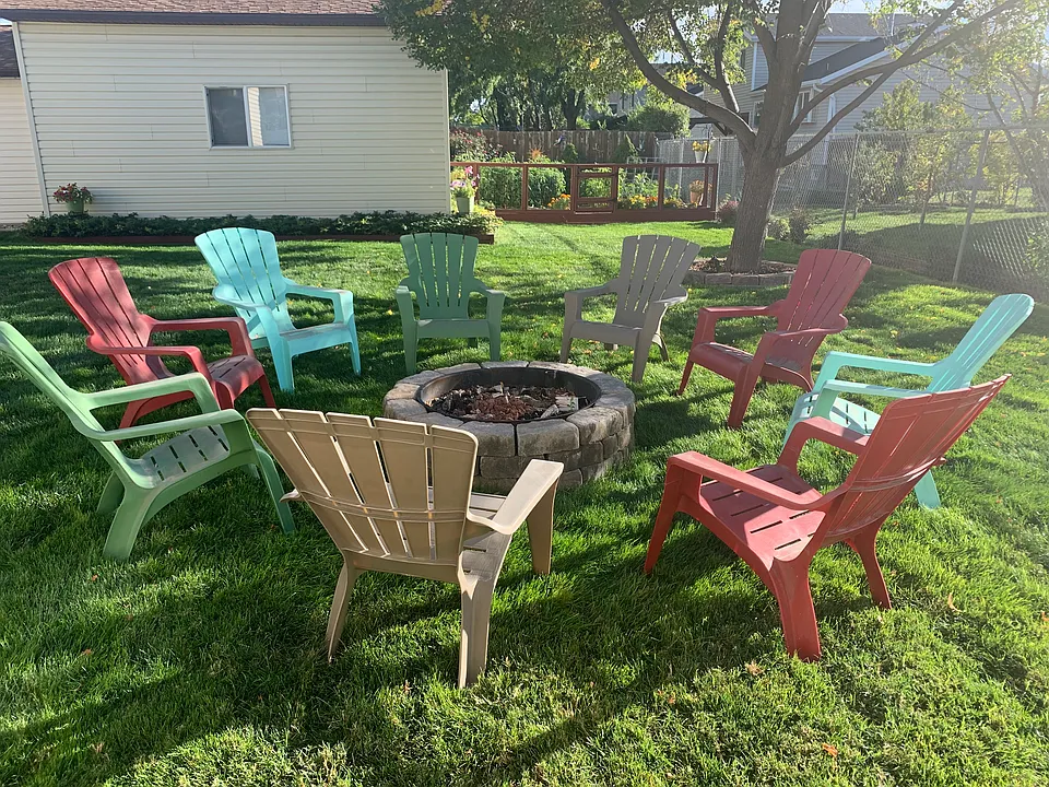 Backyard & Fire Pit
