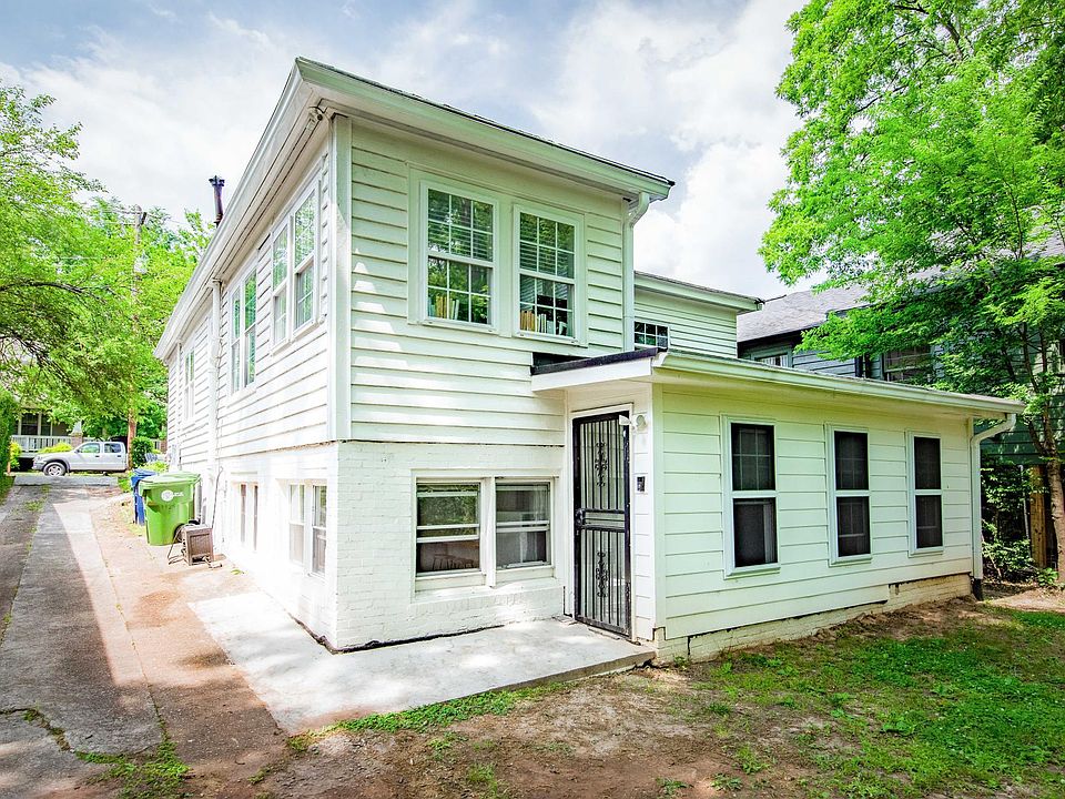 Basement entrance is at the end of the driveway. Driveway use is included in the lease.