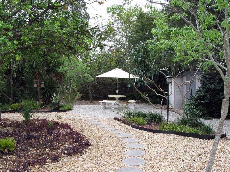 Back yard facing east
