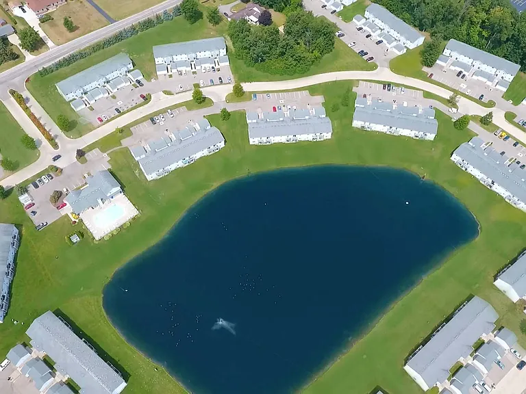 Aerial View of Community