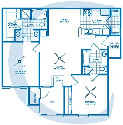 Floor plan C