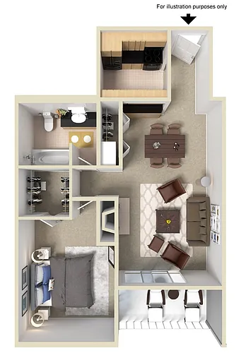 Floor plan Crest