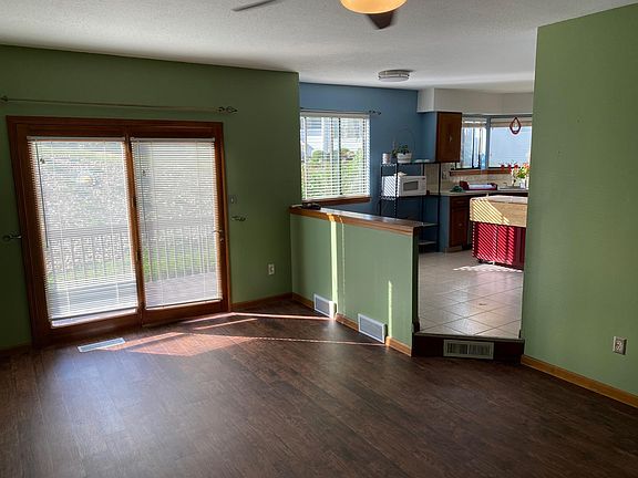 Open Plan layout with contemporary light fixtures