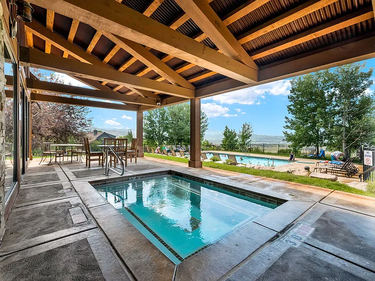 HOA Community Hot Tub and Pool