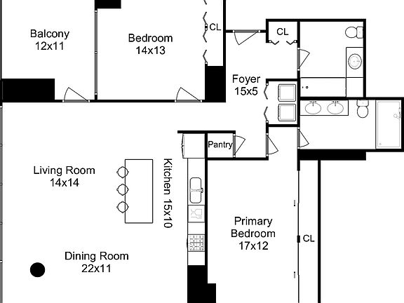 2nd image of 860 W Blackhawk St Unit 702