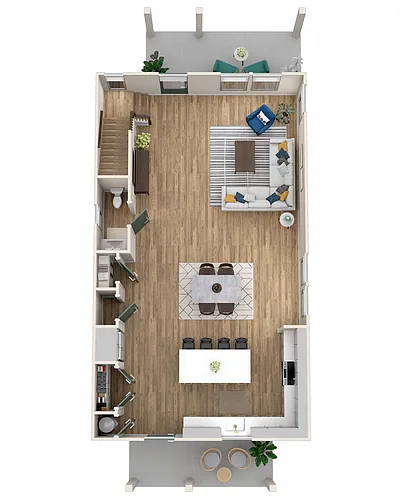 Floor plan C1a