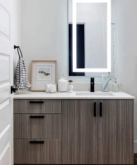 Backlit Bathroom Mirror