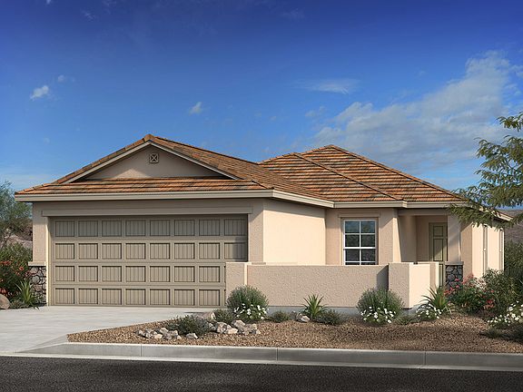 Exterior C with stone