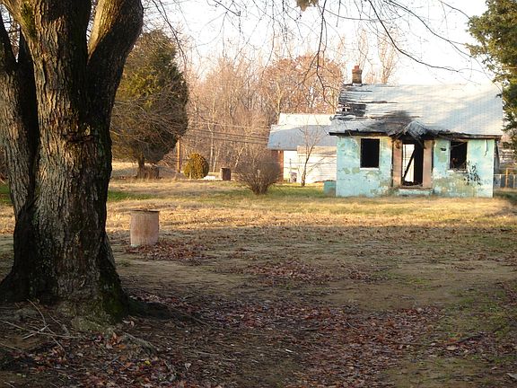   Old Burned Building