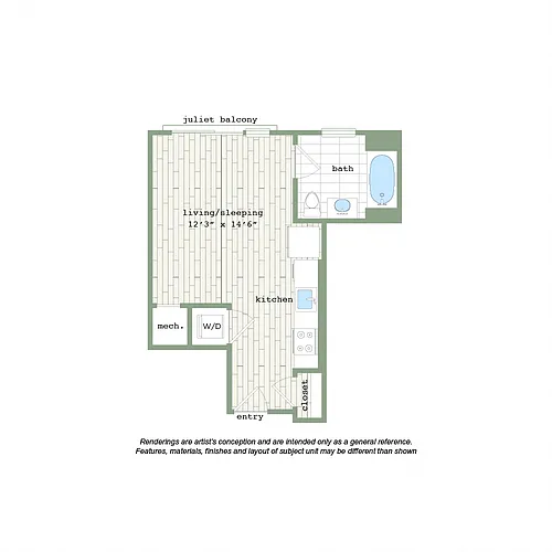 Floor plan S1