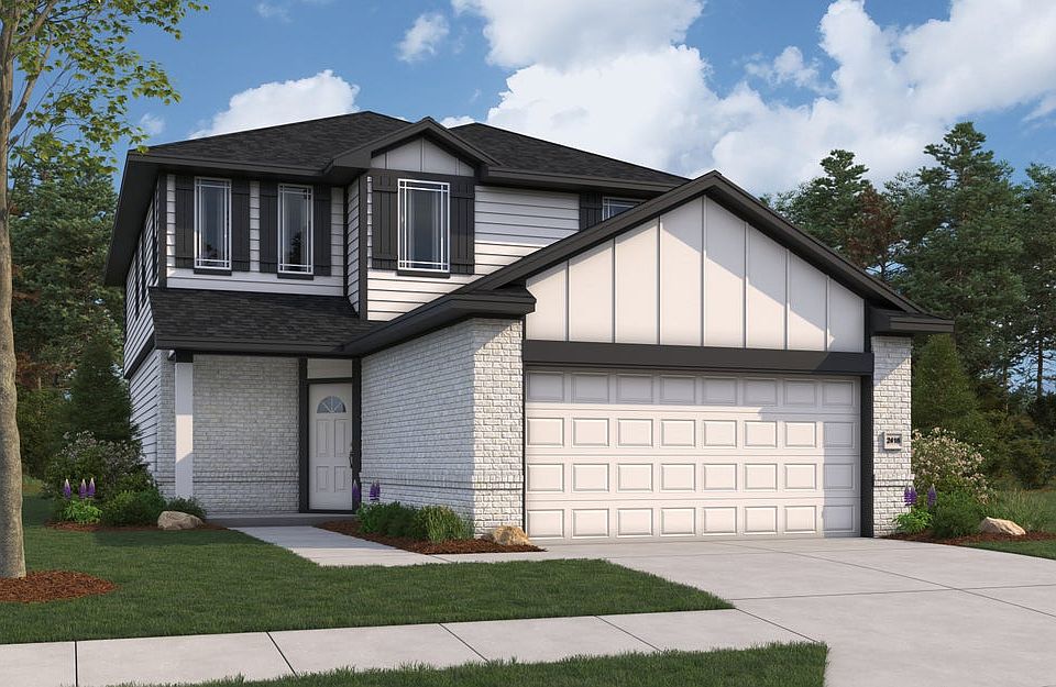 Mansfield - Elevation B - Color Scheme 1