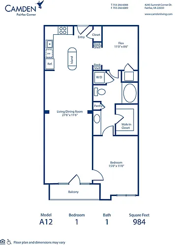 Floor plan A12