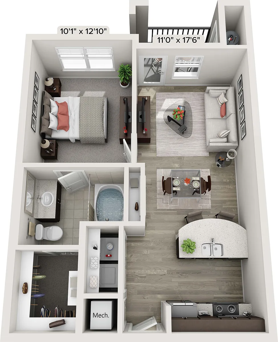 Floor plan A1
