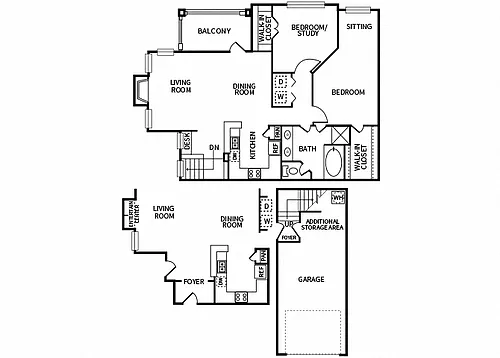 Floor plan B1