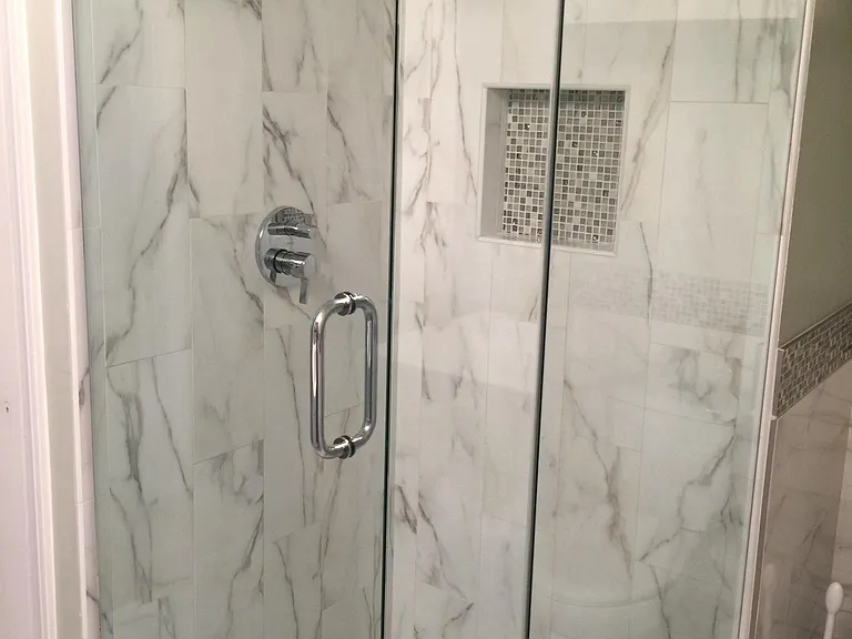 Master walk-in shower