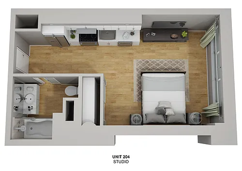 Floor plan Urban Studio