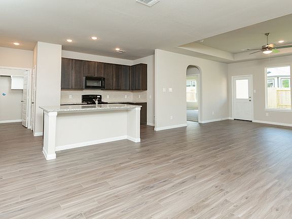 Dining Area, Kitchen, and Family Room