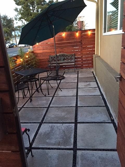 Your own Private Patio!