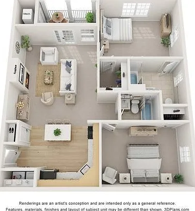 The Mallard Two Bedroom Alternate The Mallard Two Bedroom Alternate