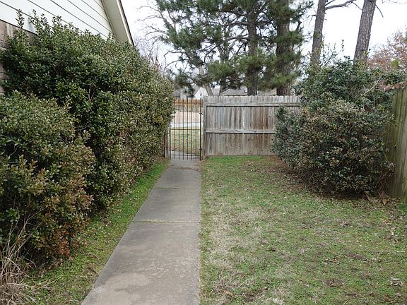 View of courtyard from patio